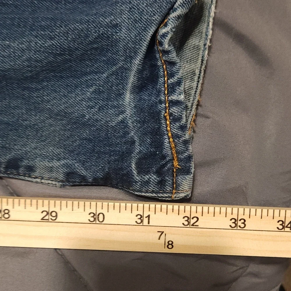 Levi's 501 Jeans Men's 42x32‎ High Rise Button Fly USA Light Wash 100% Cotton